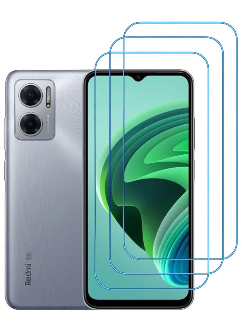 ACLIX 3 Pieces Antistatic ESD Dustproof Premium Quality High Definition Clear Tempered Glass Screen Protector Designed For Xiaomi Redmi Note 11E - Image 1