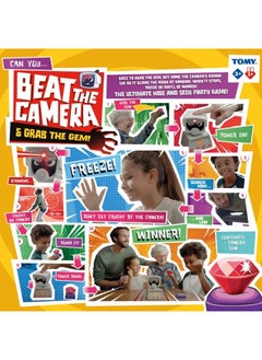 TOMY TOMY Games Beat the Camera - Sneak Past Security, Steal Gem, Disable Alarm - Treasure Hunt Party and Family Indoor Games - for Kids +3 Years Old - Birthday and Christmas Gifts  - Image 3