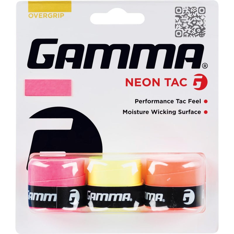 Gamma+ مضرب تنس نيون أوفرغريب - دراي أو تاك - Image 1