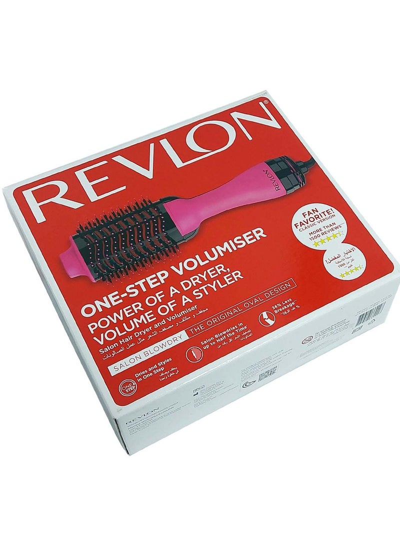 Revlon - One Step Hair Dryer And Volumizer Pink - Image 1