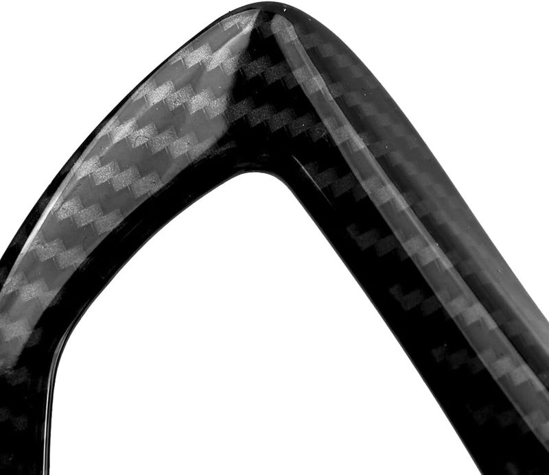 QASULER Carbon Fiber Steering Wheel Trim for Mercedes-Benz - Image 2