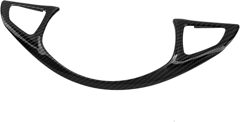 QASULER Carbon Fiber Steering Wheel Trim for Mercedes-Benz - Image 1