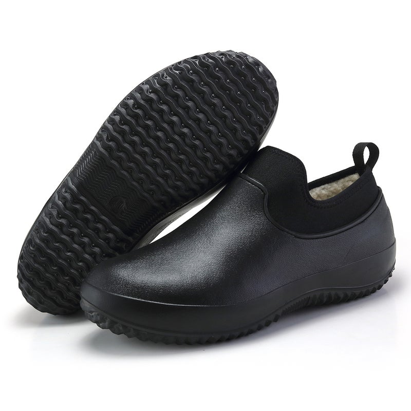 Chef Shoes Kitchen Shoes Eva Water Shoes Men'S And Women'S Catering Car Wash Low-Help Work Shoes A Generation Of Jinjiang Shoes - Image 1
