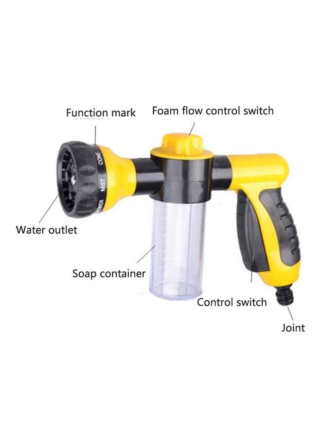 Loquat Multi-Function 8 Patterns Foam Sprayer With 4 Water Pipe Joints - Image 3