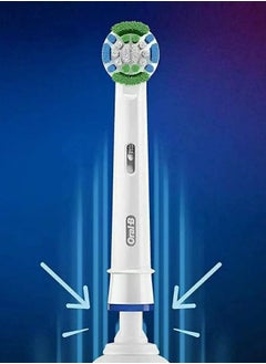 Oral-B Pack Of 4 Precise Clean Brush Heads White/Blue  - Image 3
