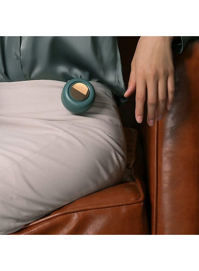 BlueFire Portable Mini Leafless Clip Fan for Waist, Neck & Collar - 360° Adjustable USB Rechargeable Bladeless Personal Fan | 900mAh Battery for 5Hrs Cooling | Ideal for Outdoor, Travel & Work - Stay Cool & Comfortable! - Image 3