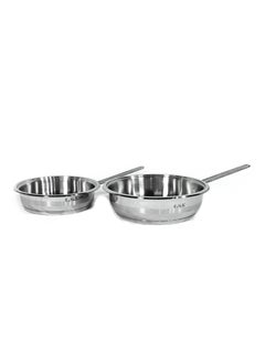 OMS OMS 20 Cm Stainless steel Frypan -Made in Turkey  - Image 2
