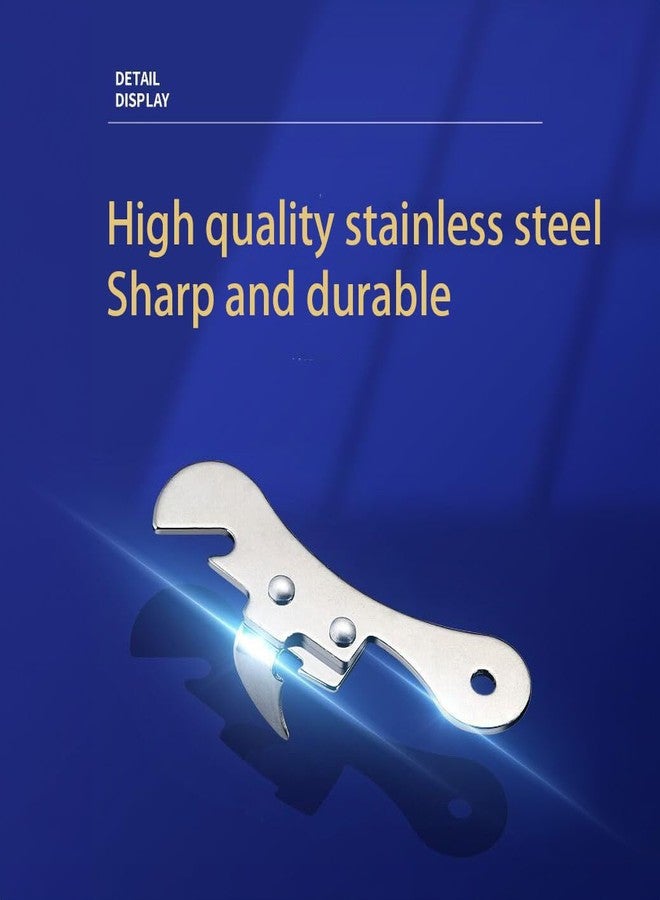 NACOLUS Can Opener Manual Stainless Steel Camping Can Opener, Portable Bottle Opener (2 Pieces) - Image 3