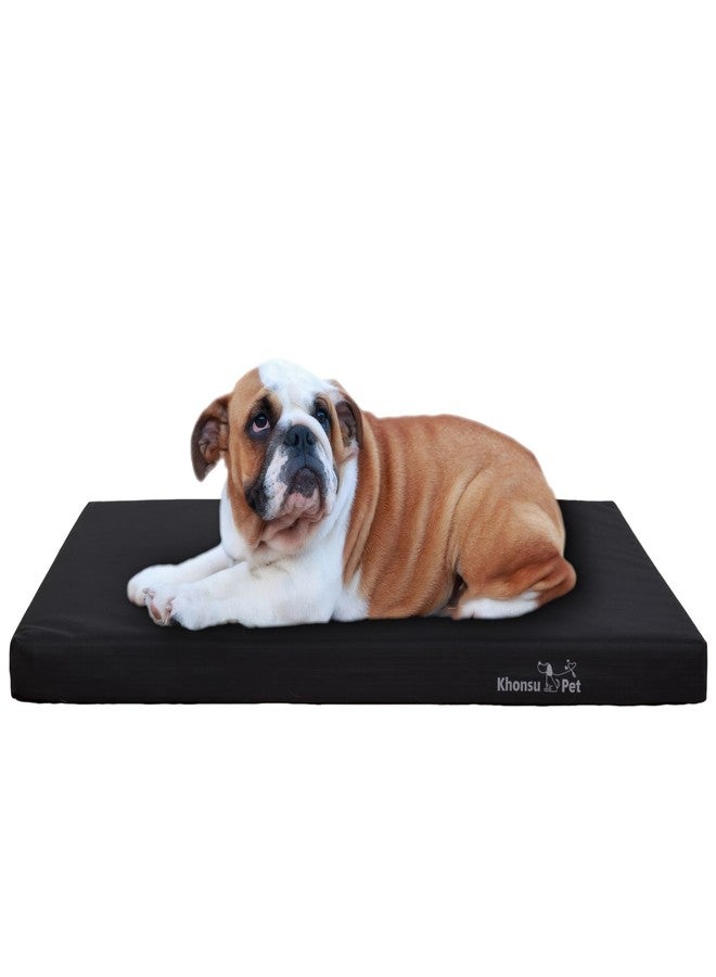 KHONSU PET Outdoor Waterproof Dog Bed Durable Tough Bed - Not Chew Proof (35lb Size M) - Image 1