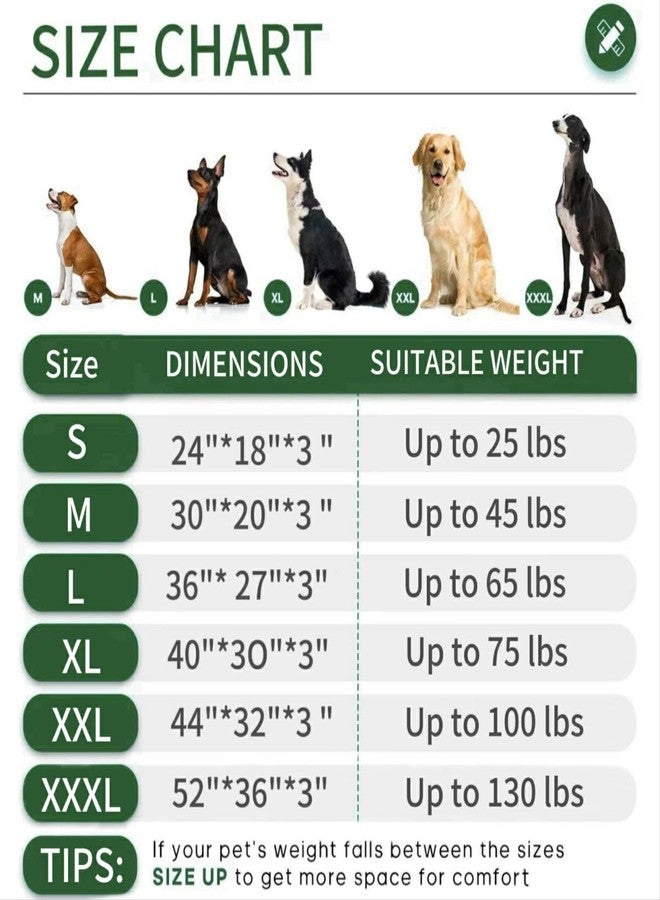 KHONSU PET Outdoor Waterproof Dog Bed Durable Tough Bed - Not Chew Proof (35lb Size M) - Image 5