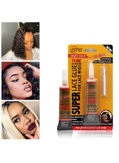 BMB Tube Super Lace Glue For Lace Wigs，100% Waterproof Invisible，Super Lace Glue Waterproof Super Fix, Wig Glue,  Waterproof Adhesive Glue (30ml)  - Image 1