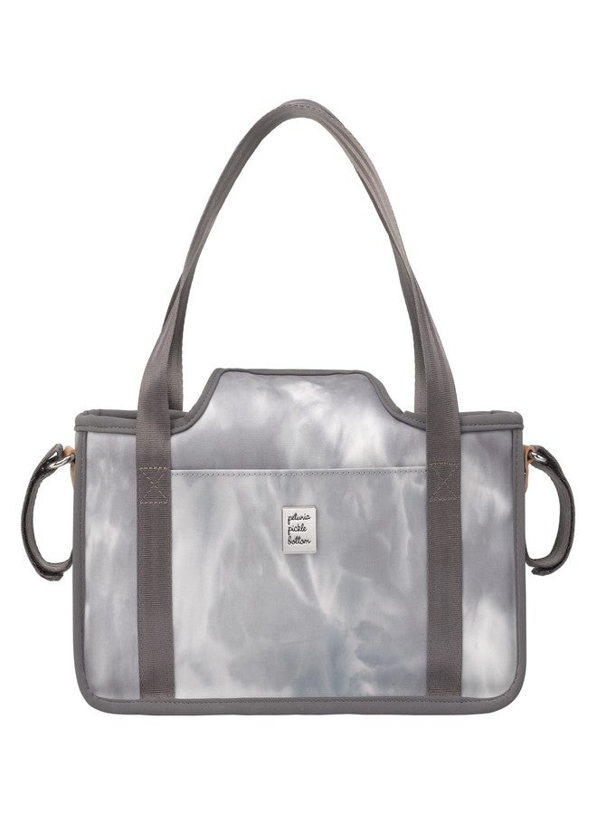 Petunia Pickle Bottom Wander Stroller Caddy | Perfect Baby Caddy to Keep Everything Organized | Multiple Carry Positions - Fits Most Strollers | Smoked Swirl Tie-Dye - Image 1