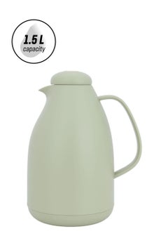 Alsaif Gallery Penguin Pro Green Willow Leaves Thermos 1.5 liters  - Image 1
