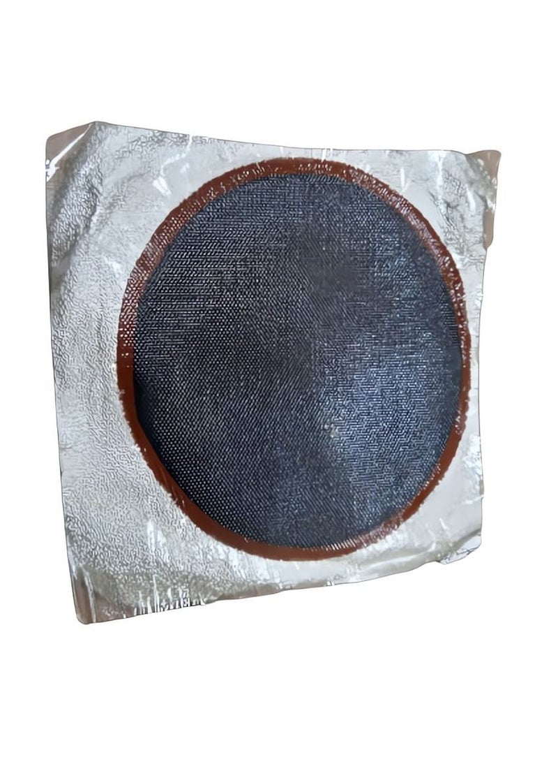 رقع لحام من المطاط لأغراض التخييم والعوامات وإطارات السيارات والدراجات الهوائية والدراجات النارية - عبوة تحتوي على 10 رقع