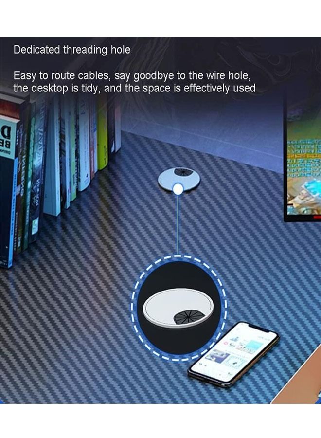 NKX Computer and Multifunction Table Home Office Workstation with Storage Rack 120X100 cm (Right Corner) - Image 2