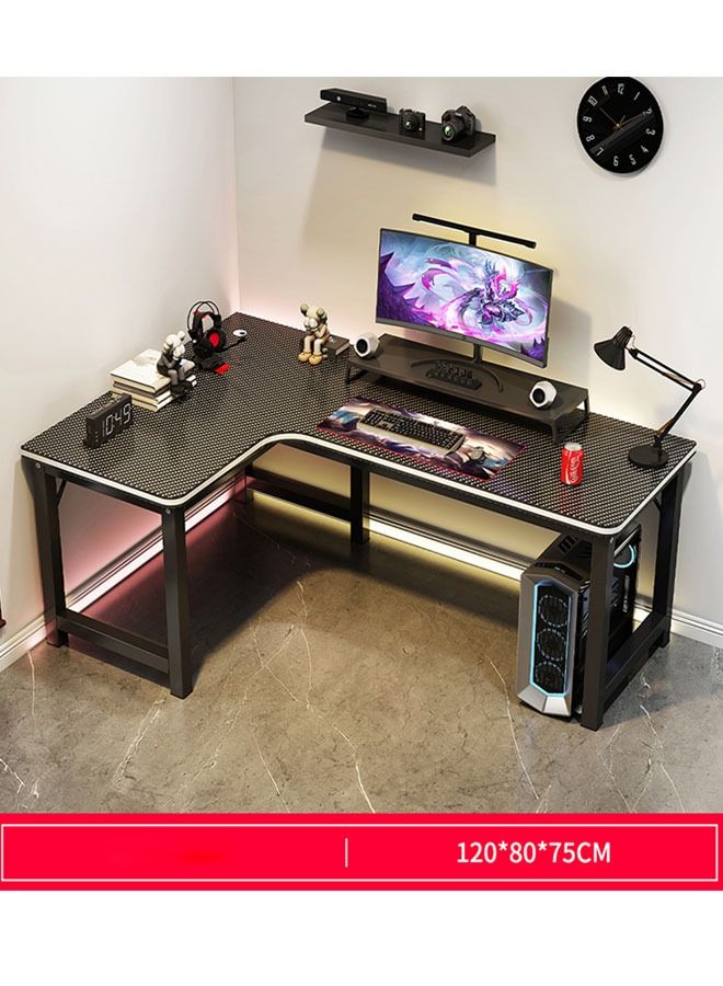 NKX Computer and Multifunction Table Home Office Workstation with Storage Rack 120X100 cm (Right Corner) - Image 5