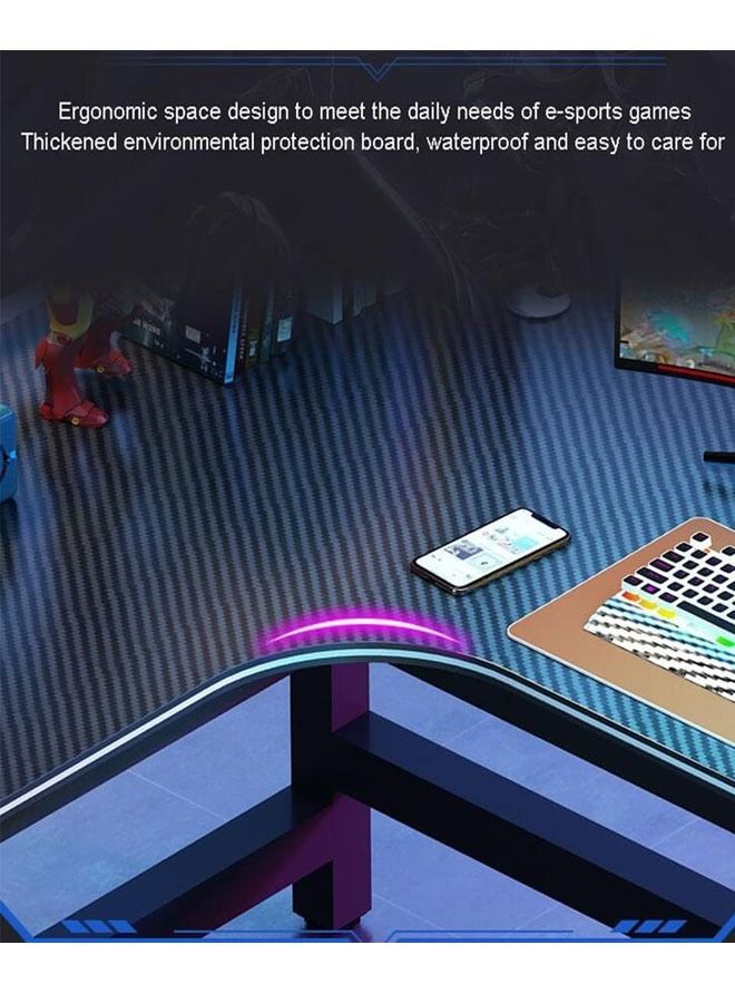 NKX Computer and Multifunction Table Home Office Workstation with Storage Rack 120X100 cm (Right Corner) - Image 4