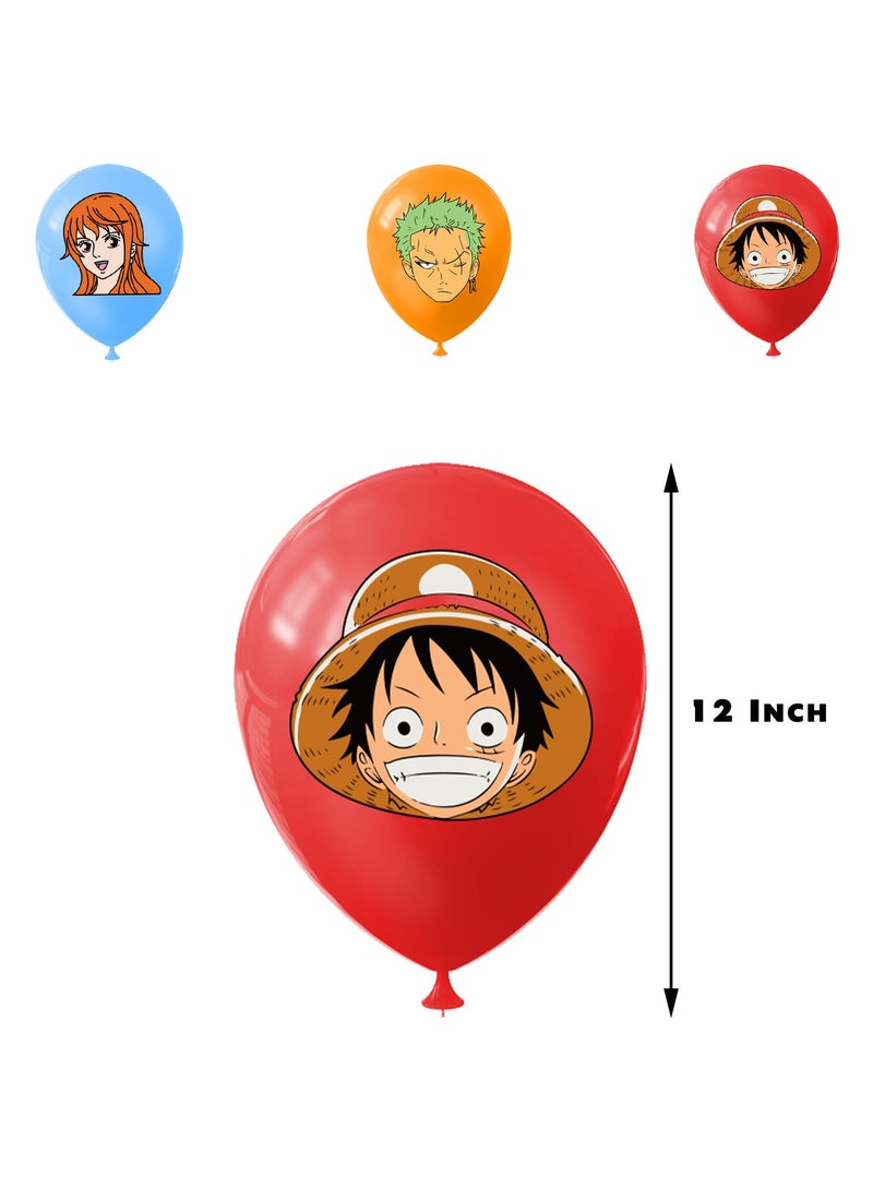 One Piece Birthday Party Supplies, One Piece Birthday Decorations Balloons, Cake Decorations, Cake Decorations, Hanging Vortex for Boys and Girls - Image 5