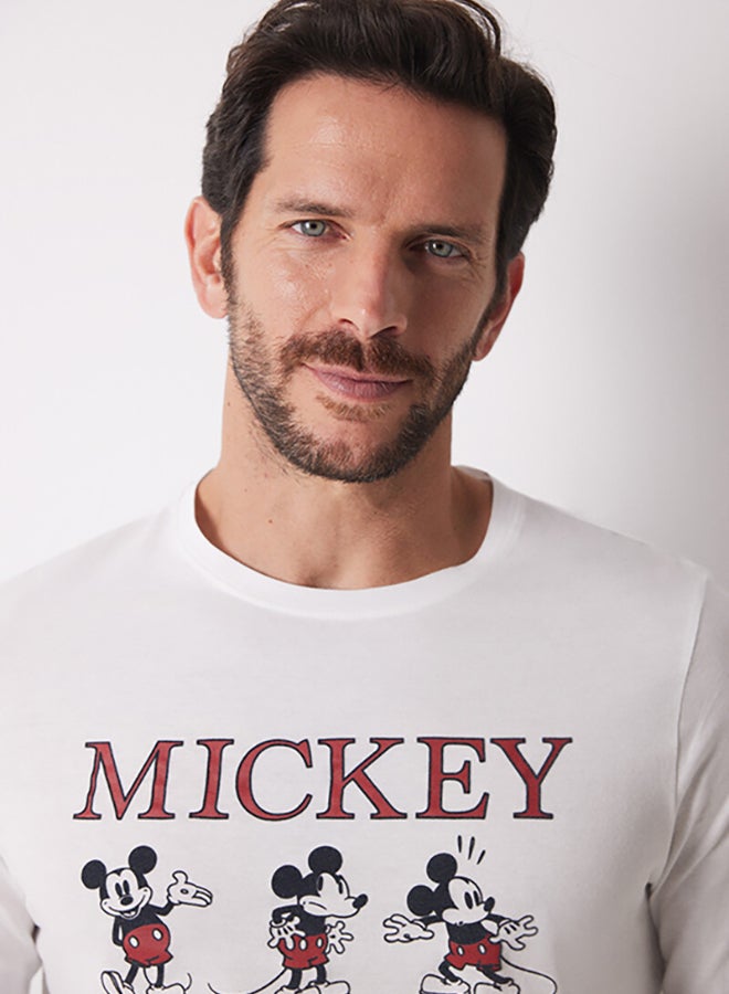 women'secret Mickey Long Pajamas Set  - Image 2