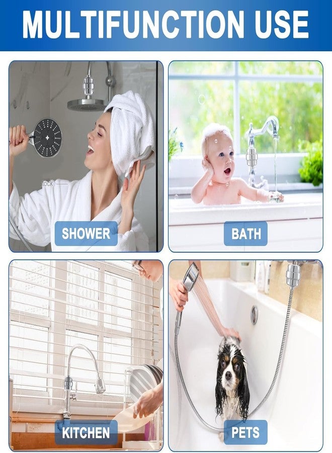 Sukhrup 6 Layer Tap filter Multilayer | Activated Carbon Faucet Water Filters Universal Interface Home Kitchen Faucet Tap Water Clean Purifier Filter Cartridge Five Layer Water Filter-Pack of 2 - Image 5