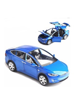 فيوچن بلس لعبة سيارة تيسلا X موديل Diecast مع صوت وضوء 1:22  - Image 1