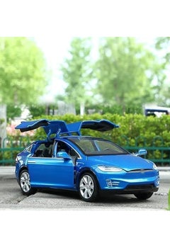 فيوچن بلس لعبة سيارة تيسلا X موديل Diecast مع صوت وضوء 1:22  - Image 4