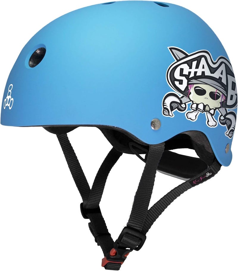 Triple Eight Lil 8 Kids Helmet – Ideal for Biking, Skateboarding, in-Line Skating, Rollerblading and Scooter - Image 1