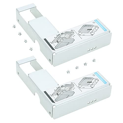 BOWONG Lot of 2, BOWONG 9W8C4 Y004G G302D X968D 2.5" to 3.5" Adapter Converter Compatible for X7K8W Y796F F238F KG1CH F9541 651314-001 Tray Caddy - Image 1