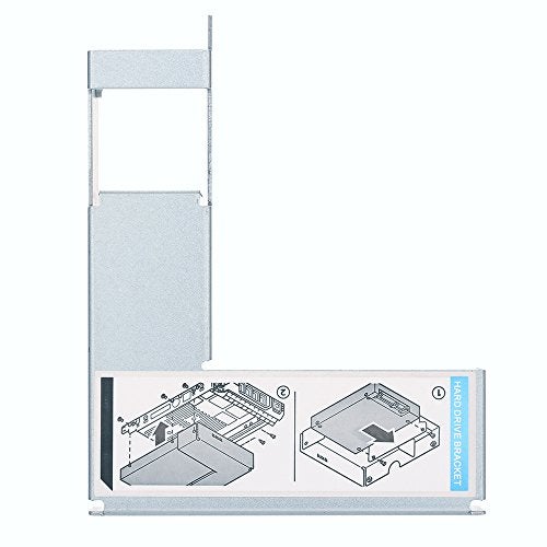 BOWONG Lot of 2, BOWONG 9W8C4 Y004G G302D X968D 2.5" to 3.5" Adapter Converter Compatible for X7K8W Y796F F238F KG1CH F9541 651314-001 Tray Caddy - Image 3
