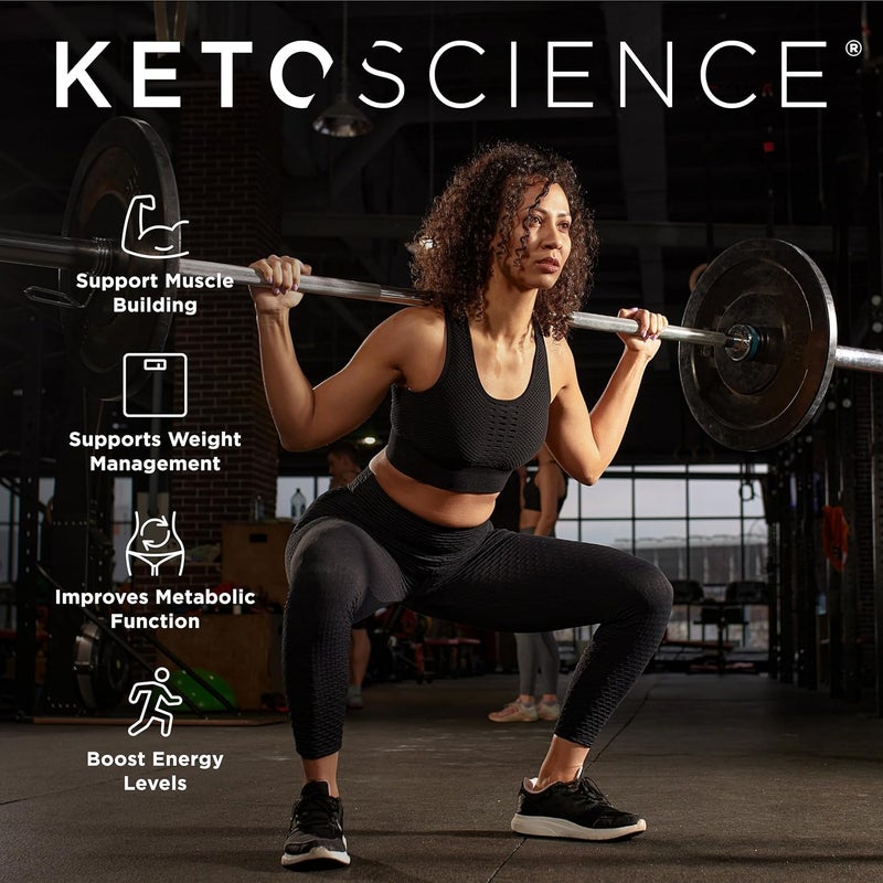 Keto Science كيتو ساينس مشروب الوجبات الكيتونية معزز الطاقة MCTs يدعم فقدان الوزن مناسب للكيتو والباليو عالي الدهون مع MCTs بنكهة الفانيليا 28 حصة عبوتين - Image 4
