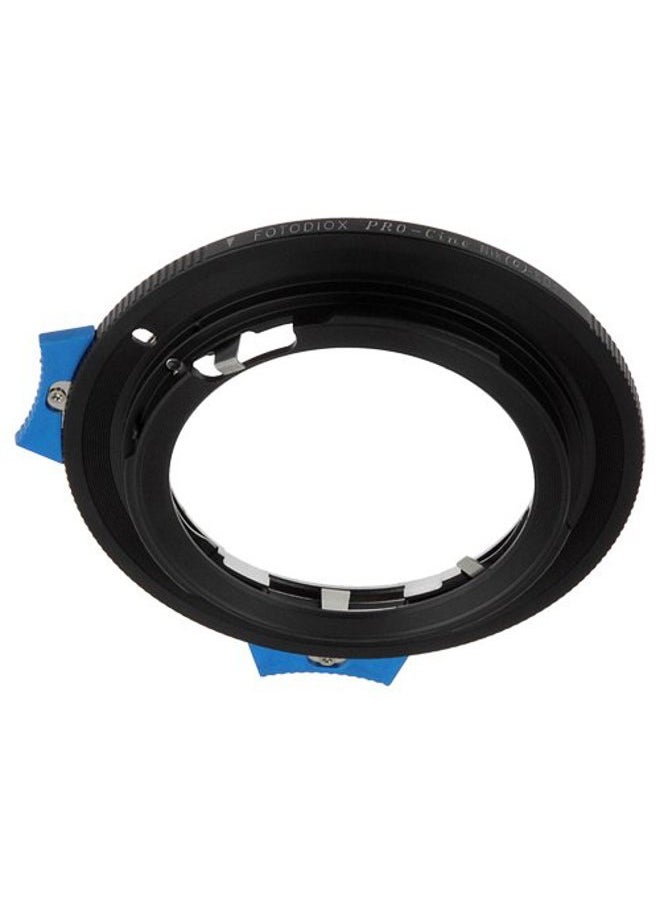 Pro Lens Mount Adapter - Nikon Nikkor F Mount G-Type D/SLR Lens to Canon EOS (EF, EF-S) Mount SLR Camera Body with Built-In Aperture Control Dial Black