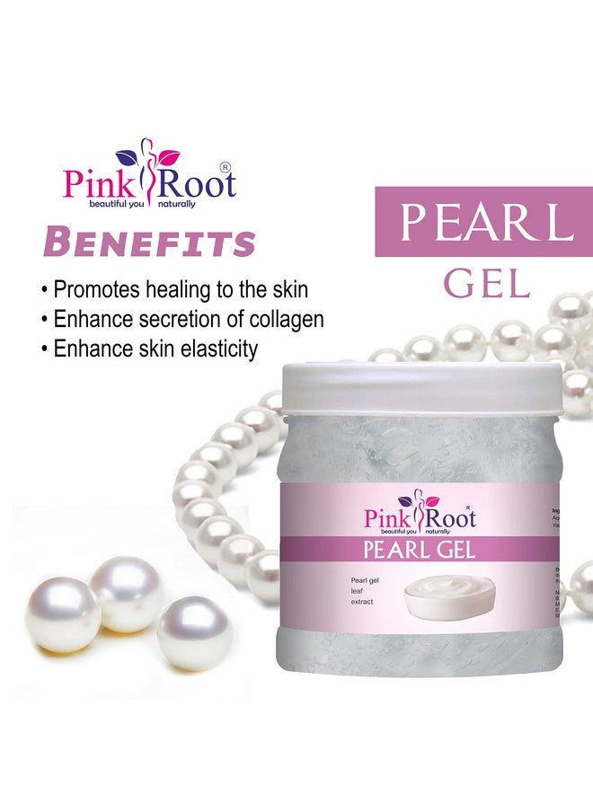 Pink Root - Pink Root Mint Scrub 500gm with Pearl Gel 500gm - Image 1