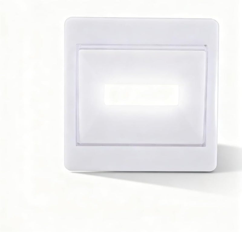 Multifunctional LED Night Lamp Mini Light for Bathroom Decor, Wall Stairway Cabinet, Battery Operated - Nightlight for Kids, Easy Installation, Durable ABS Material - Image 1