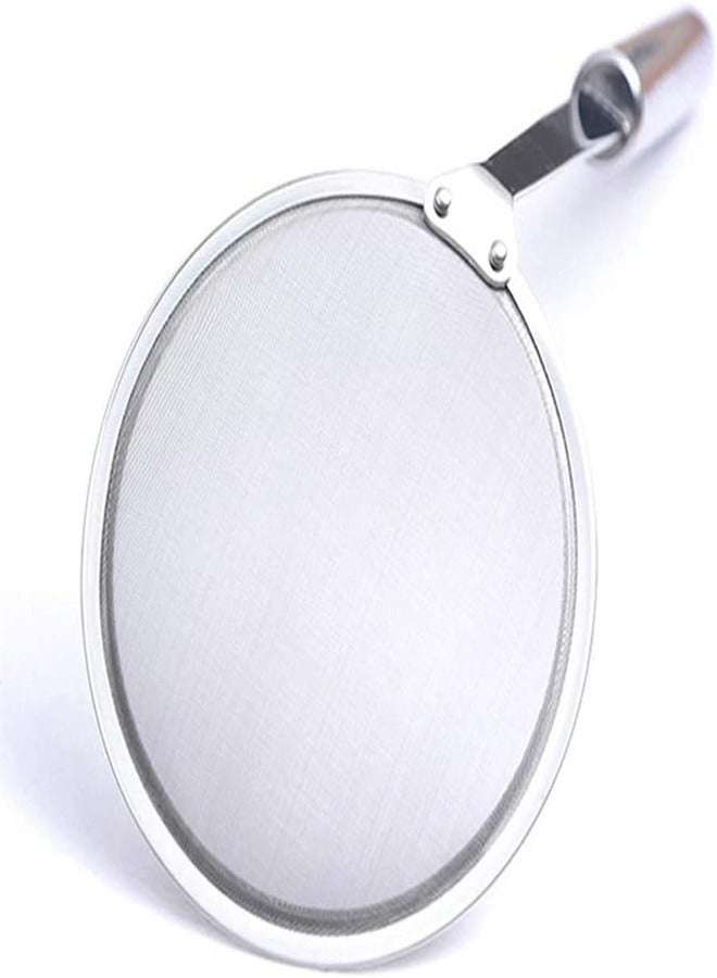 joyzzz Stainless Steel Fine Mesh Strainer for Skimming Grease and Foam - Image 2