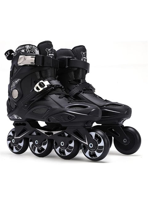 Professional Single Row Roller Skates for Adults with Upgraded Speed Wheels and Performance Skates without Physical Brake