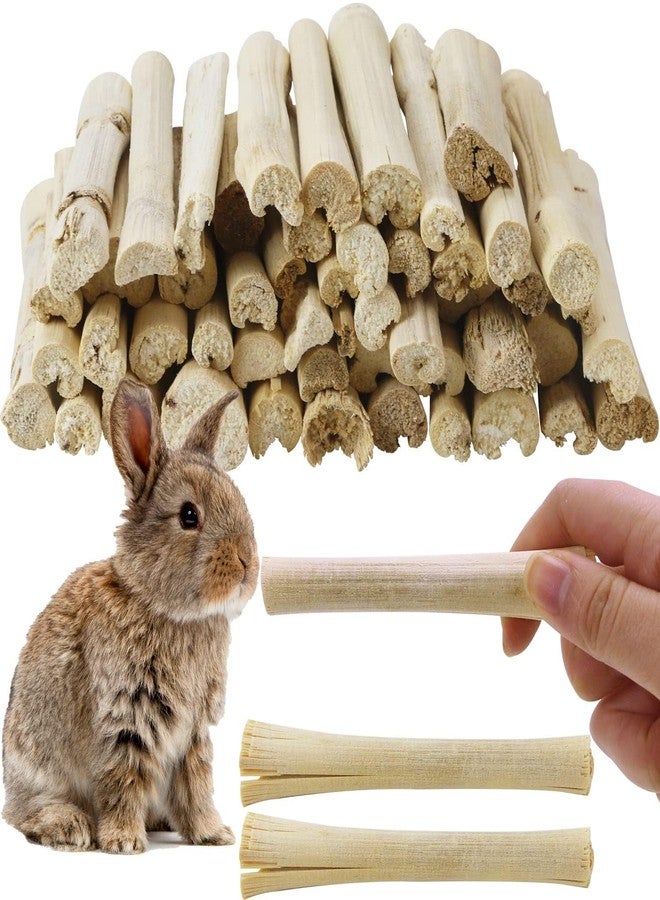 WYOMER 2lb Natural Sweet Bamboo Chew Toys for Pets - Molar Chew Sticks & Treats for Animals - Image 1