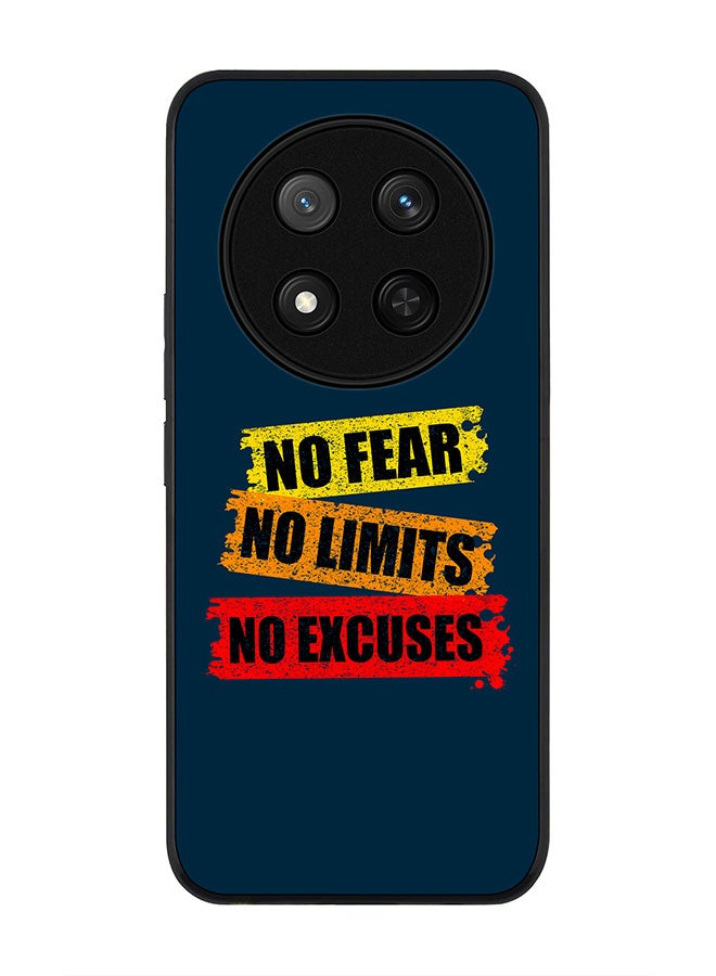 Stylizedd For Honor X9c / Honor Magic7 Lite 5G Case,Slim fit Camera Protection, Shockproof Thin Phone cover  - No Fear Limits Excuses - Image 1
