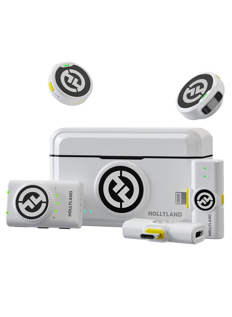 Hollyland Hollyland LARK M2 DUO 2-Person Wireless Combo Microphone System  - Image 1