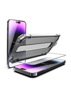 ALFY & CO iPhone 15 Pro Max (2 Pack) Privacy Screen Protector Premium Grade A with fixing kit  - Image 5
