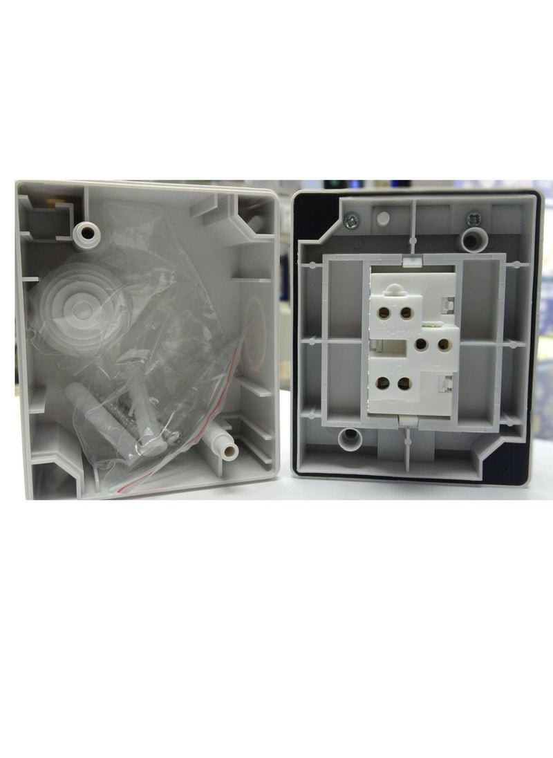 Bluefield Push Button NO/COM With Back Box Weather Proof  - Image 2