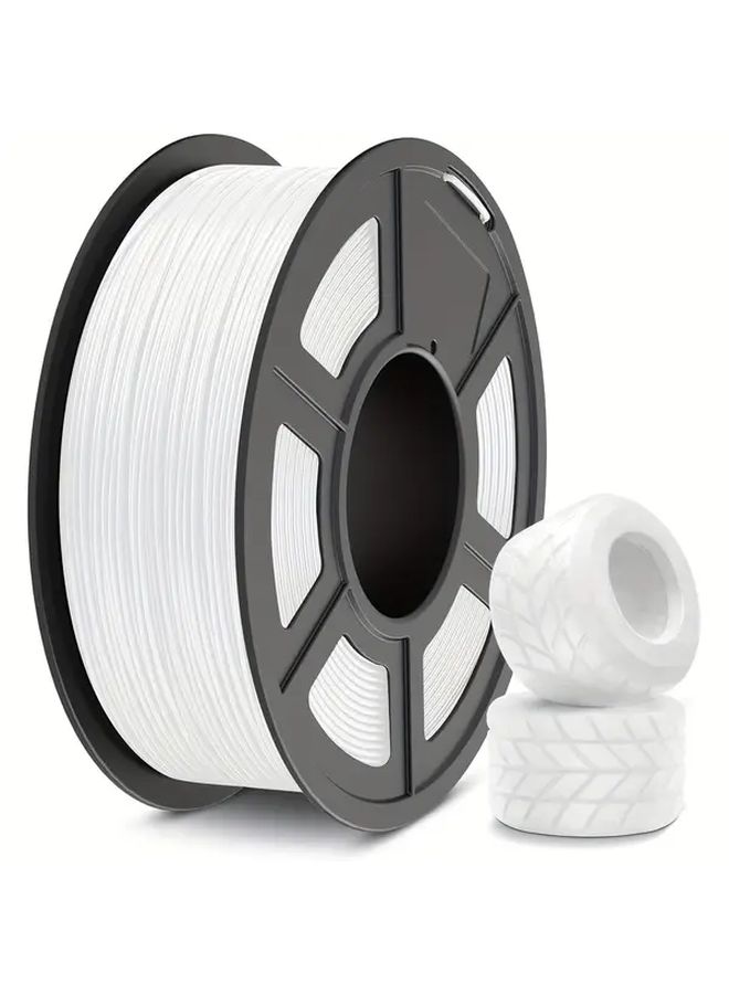 Tpu 3D Printing Filament 1 75Mm 95A Soft Type High Hardness Toughness 0 25Kg Roll White - Image 3
