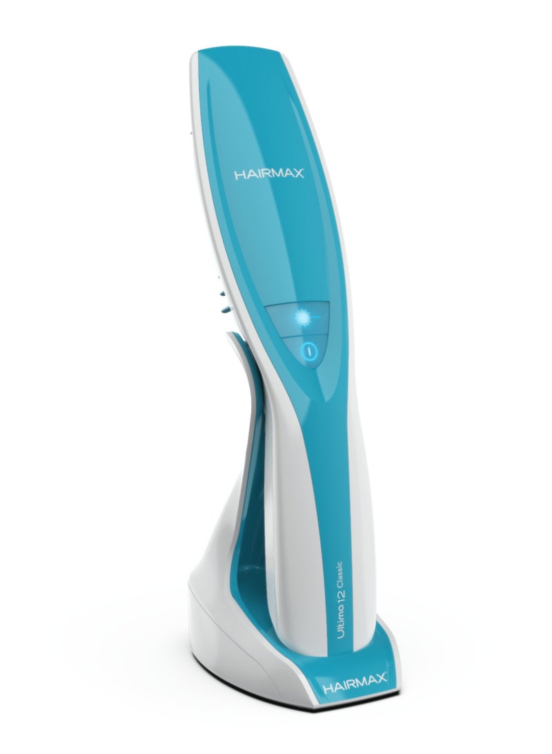 HairMax Ultima 12 Classic LaserComb (FDA Cleared) Hair Growth Device. Stimulates Hair Growth, Reverses Thinning, Regrows Denser, Fuller Hair. Targeted Hair Loss Treatment or Full Scalp Coverage - Image 3