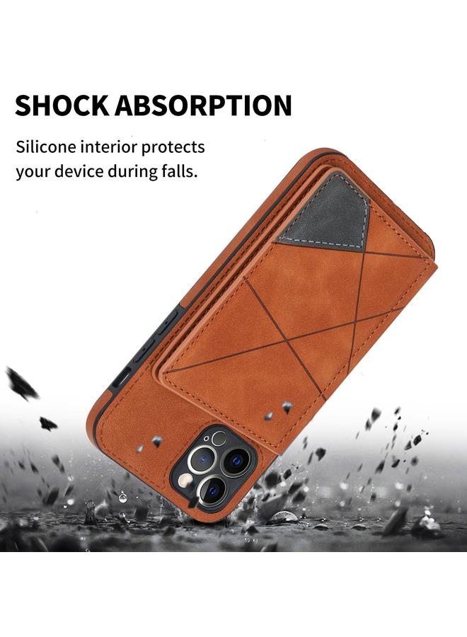 The Bros حافظة هاتف لجهاز آيفون 12 مع حامل بطاقة - Image 4