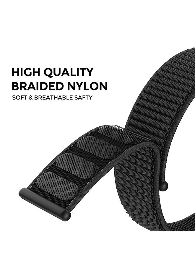 O Ozone - Nylon Sport Strap For Apple Watch Series 10 | Ultra 2 | 8 Ultra | 9 | 8 | 7 | 6 49/46/45/44/42mm Soft Breathable Adjustable Sport Band - Pack of 4 - B - Image 1