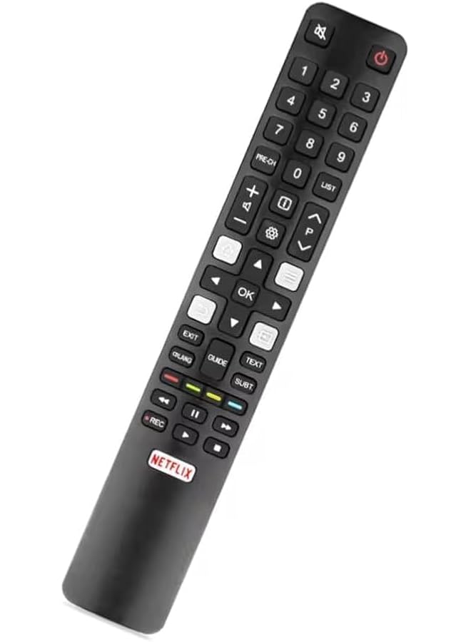 The Bros Universal Remote Control for TCL QLED Android TV, RC802N Model, Black - Image 3