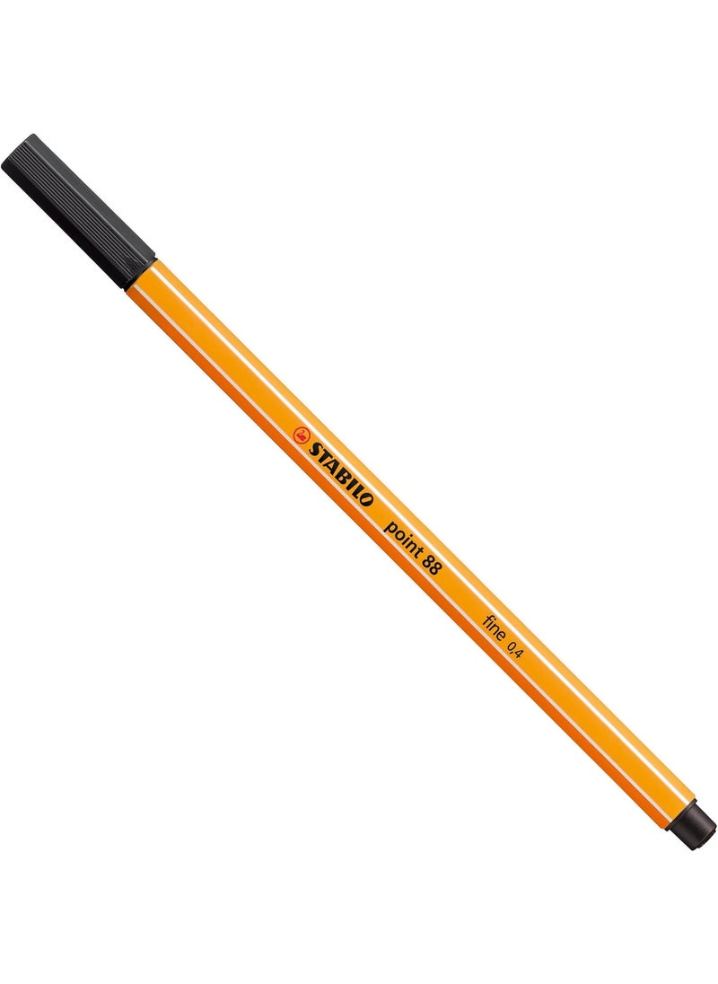 STABILO STABILO Point 88 Fineliners  Assorted Set of 3 Colours  Monochrome Tones  - Image 2