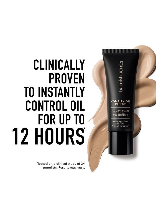 bareMinerals Complexion Rescue Natural Matte Tinted Moisturizer for Face with SPF 30, Mattifying Tinted Mineral Sunscreen, Oil Control, Vegan - Image 5