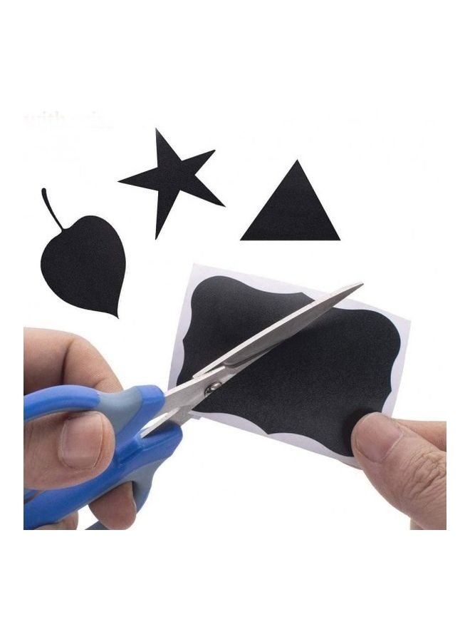 NIBEMINENT 300 Chalkboard Labels and White Erasable Marker Storage Stickers black - Image 3