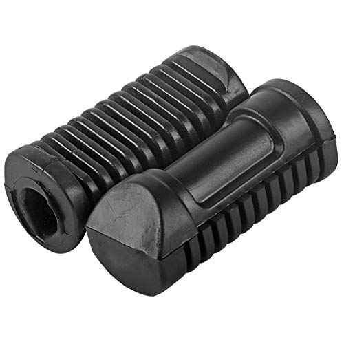 لوحة دواسات القدم الأمامية للدراجة النارية KIMISS غطاء مطاطي لراحة القدم ل هوندا 125cc CG 125