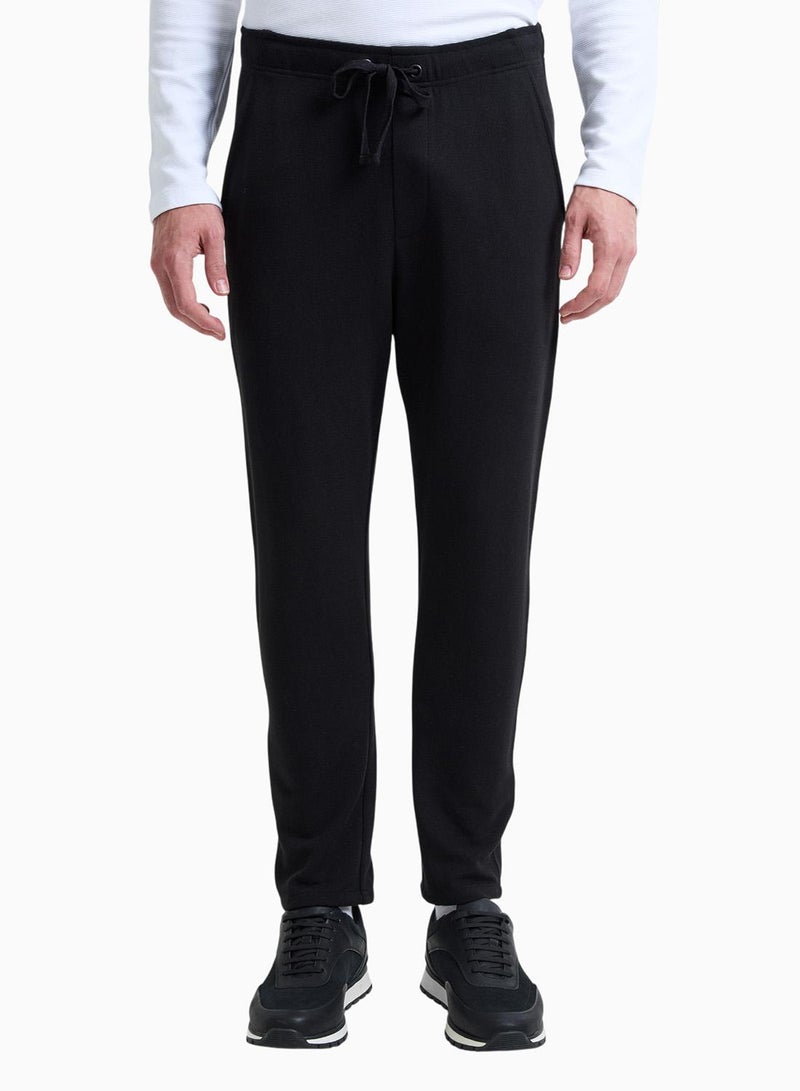 French Connection Smart Joggers With Cords In Jersey Canvas Texture - Image 2